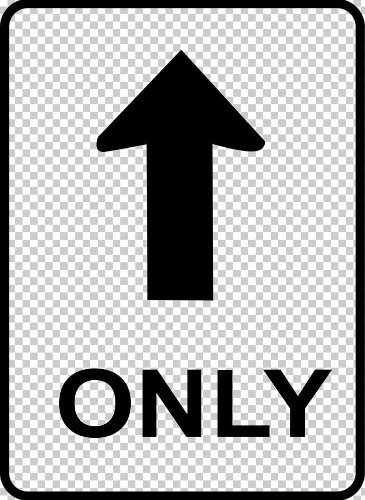 One-way Traffic Traffic Sign PNG, Clipart, Angle, Area, Black And White, Brand, Clipart Free PNG Download
