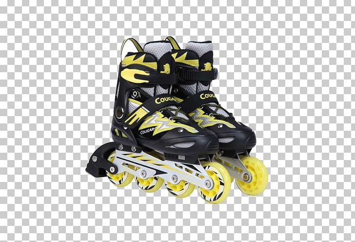 Yellow Roller Skates Skateboard Shoe Heelys PNG, Clipart, Black, Child, Cross Training Shoe, Footwear, Heelys Free PNG Download