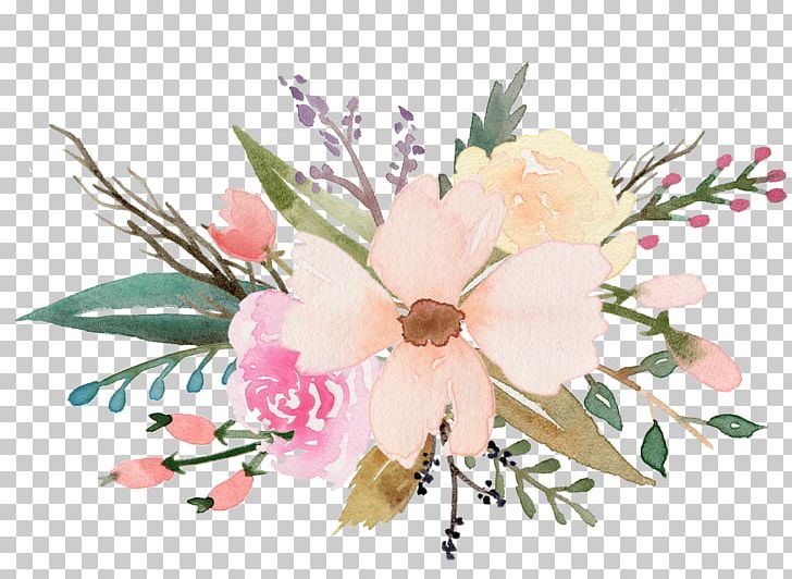 Floral Design Watercolour Flowers Floral Illustrations Watercolor Painting PNG, Clipart, Art, Artificial Flower, Blossom, Branch, Cherry Blossom Free PNG Download
