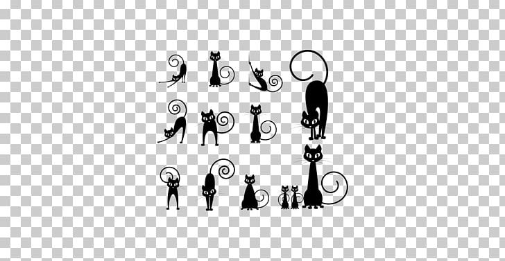 Black Cat Kitten Illustrator PNG, Clipart, Animals, Black, Black And White, Black Cat, Body Jewelry Free PNG Download