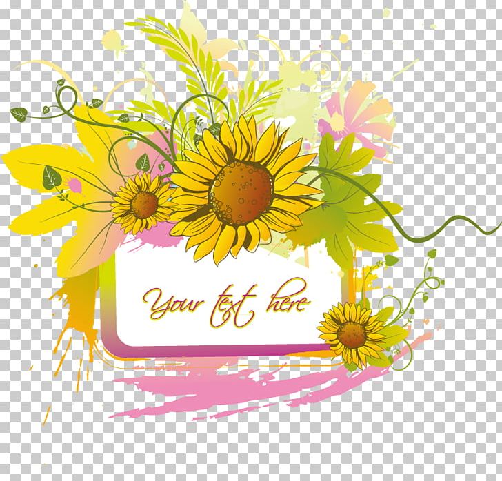 Common Sunflower PNG, Clipart, Art, Border, Border Frame, Cartoon, Certificate Border Free PNG Download