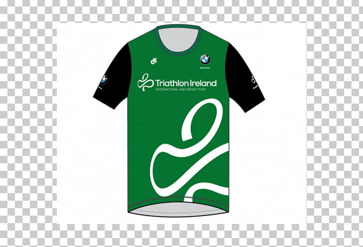 T-shirt Triathlon Jersey Logo Brand PNG, Clipart, Active Shirt, Brand, Champion, Clothing, Green Free PNG Download