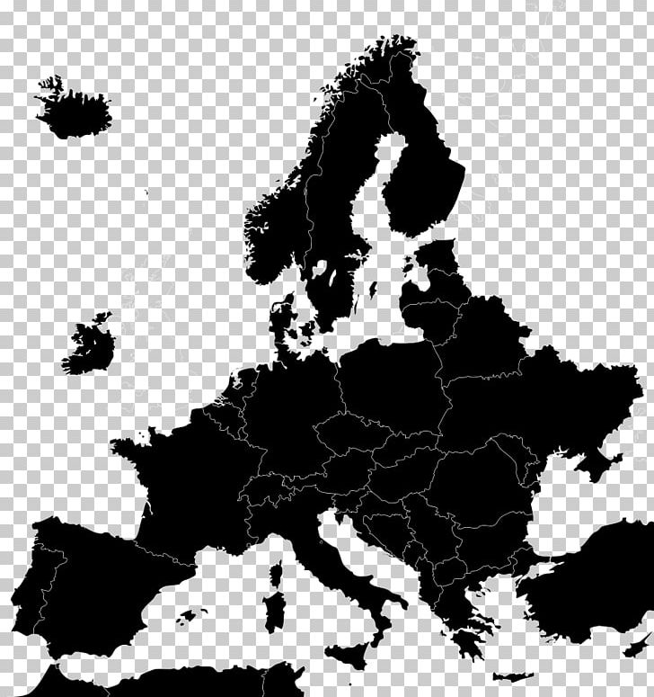 Europe Map PNG, Clipart, Art, Black, Black And White, Blank Map, Computer Wallpaper Free PNG Download
