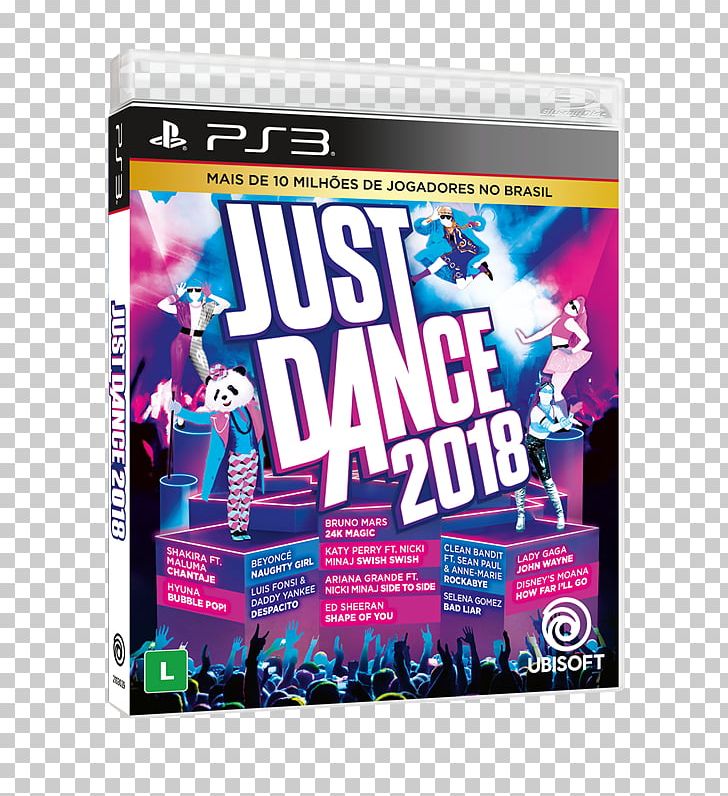 Just Dance 2018 Xbox 360 PlayStation 3 PNG, Clipart, 2017, Computer Software, Dvd, Electronics, Fnac Free PNG Download