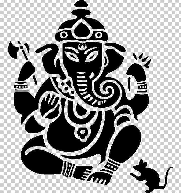 Ganesha Parvati Mahadeva Portable Network Graphics PNG, Clipart, Black, Black And White, Desktop Wallpaper, Durga, Entry Free PNG Download