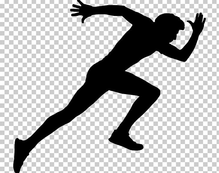 Running Sprint Marathon Jogging PNG, Clipart, Arm, Black, Black And White, Footwear, Hand Free PNG Download