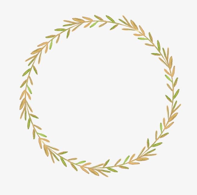 Leaf Wreath PNG, Clipart, Circle, Colored, Flowers, Leaf Clipart, Leaves Free PNG Download