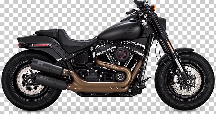 Harley-Davidson Fat Boy Softail Exhaust System Motorcycle PNG, Clipart, Automotive Exhaust, Automotive Exterior, Automotive Tire, Auto Part, Exhaust System Free PNG Download