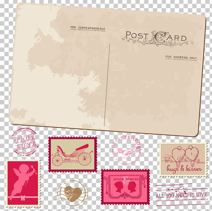 Wedding Invitation Postcard Postage Stamp Greeting Card PNG, Clipart, Car, Cupid, Holidays, Mail, Material Free PNG Download