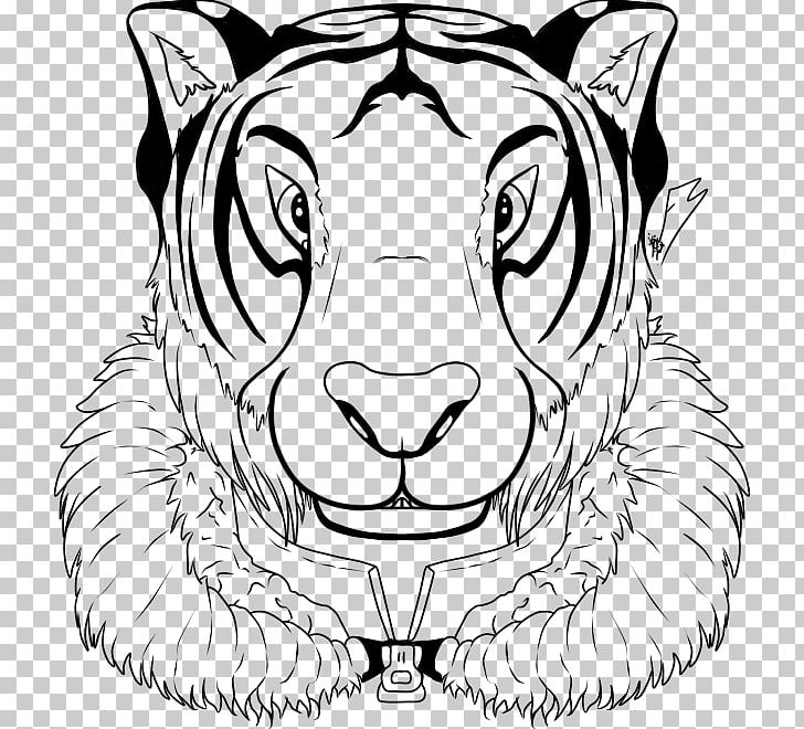 Whiskers Tiger Lion Drawing PNG, Clipart, Animals, Art, Artwork, Big Cats, Black Free PNG Download