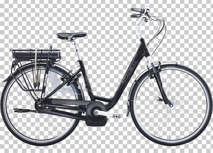 Electric Bicycle Trek Bicycle Corporation City Bicycle Hybrid Bicycle PNG, Clipart, Bicycle, Bicycle Accessory, Bicycle Frame, Bicycle Frames, Bicycle Handlebar Free PNG Download