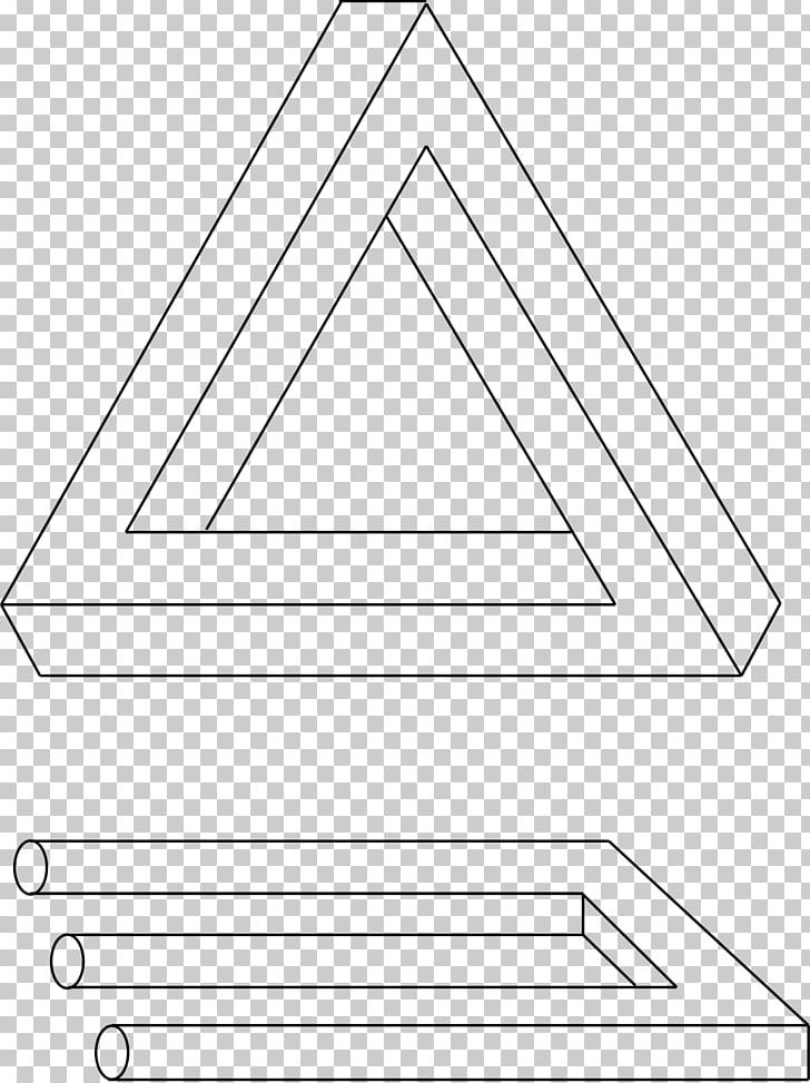 Penrose Triangle Penrose Stairs Impossible Object Mathematician PNG, Clipart, Angle, Area, Art, Circle, Cube Free PNG Download