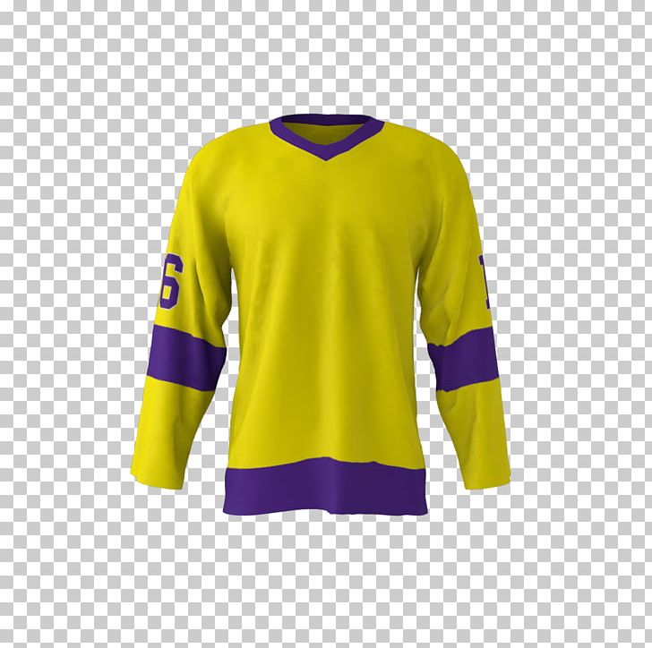 T-shirt Sleeve Hockey Jersey Sportswear PNG, Clipart, Active Shirt, Baseball Uniform, Clothing, Electric Blue, Food Drinks Free PNG Download
