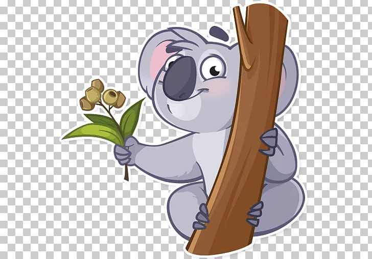 Bear Koala Sticker Telegram Messaging Apps PNG, Clipart, Animal, Animals, Art, Bear, Carnivoran Free PNG Download