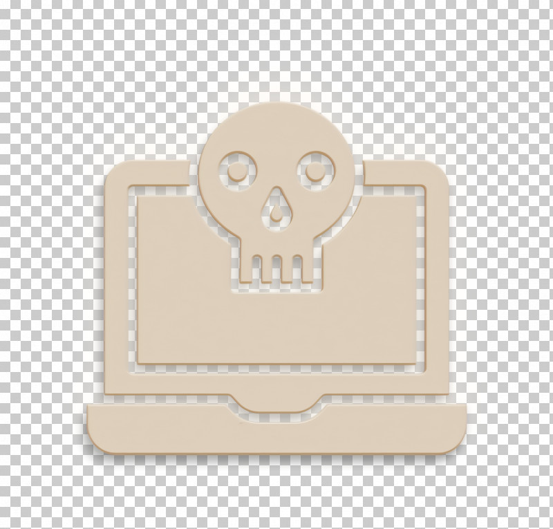 Laptop Icon Skull Icon Cyber Icon PNG, Clipart, Beige, Cyber Icon, Laptop Icon, Skull Icon Free PNG Download