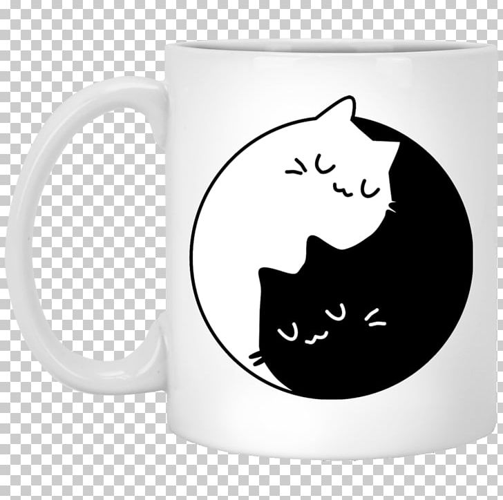 Cat Kitten T-shirt Yin And Yang Felidae PNG, Clipart, Animals, Black, Black And White, Black Cat, Carnivoran Free PNG Download
