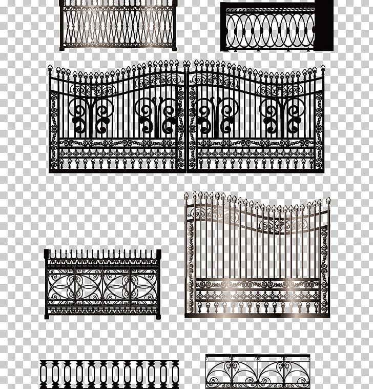 Fence Euclidean Palisade PNG, Clipart, Barbed Wire, Black And White, Download, Element, Euporean Free PNG Download