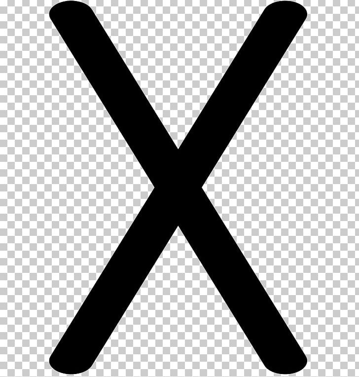 Computer Icons X Mark Sign PNG, Clipart, Angle, Black, Black And White, Check Mark, Christian Cross Free PNG Download