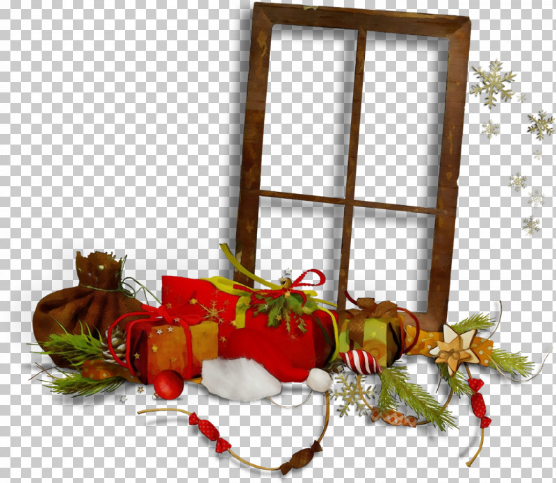 Christmas Decoration PNG, Clipart, Christmas Decoration, Interior Design, Paint, Plant, Watercolor Free PNG Download