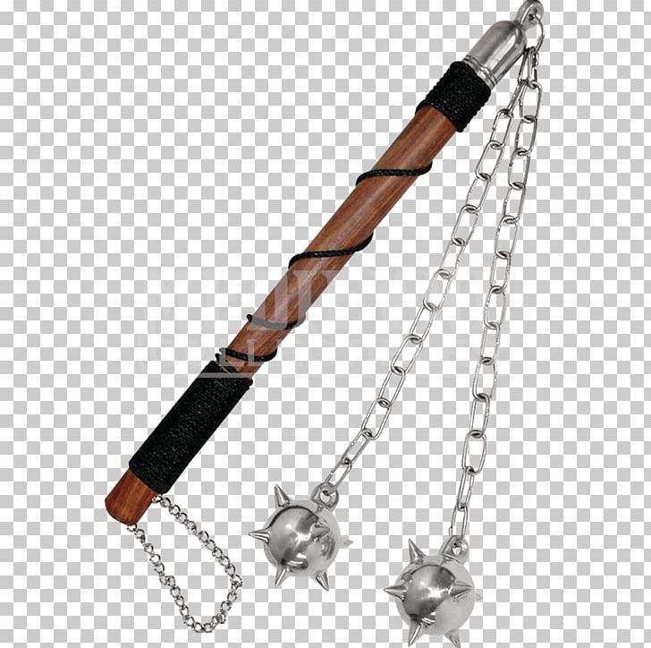 Flail Weapon Mace Middle Ages Knight PNG, Clipart, Body Jewelry, Chain, Club, Fashion Accessory, Flail Free PNG Download