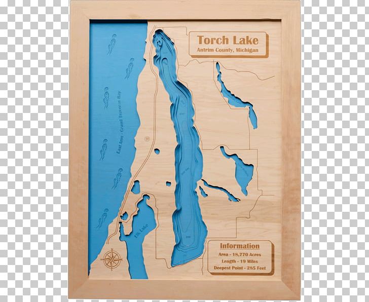 Torch Lake Lake Michigan Mullett Lake Elk River Chain Of Lakes Watershed PNG, Clipart, Hotel, Lake, Lake Michigan, Map, Michigan Free PNG Download