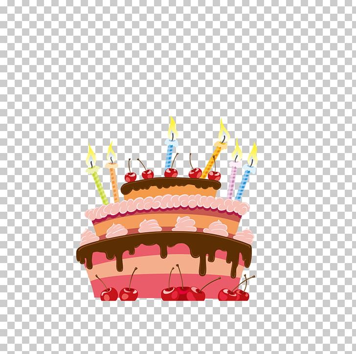 Birthday Cake Cupcake Illustration PNG, Clipart, Birthday Card, Birthday Invitation, Cake, Cake Decorating, Candle Free PNG Download