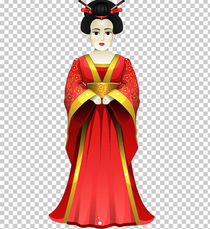 Japan Kimono Geisha Cherry Blossom Hanfu PNG, Clipart, Art, Bride, Bride And Groom, Brides, Bride Vector Free PNG Download