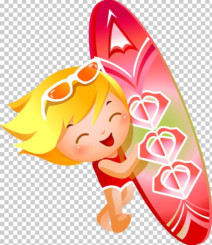 Beach Surfing PNG, Clipart, Art, Beach, Cartoon, Child, Digital Image Free PNG Download
