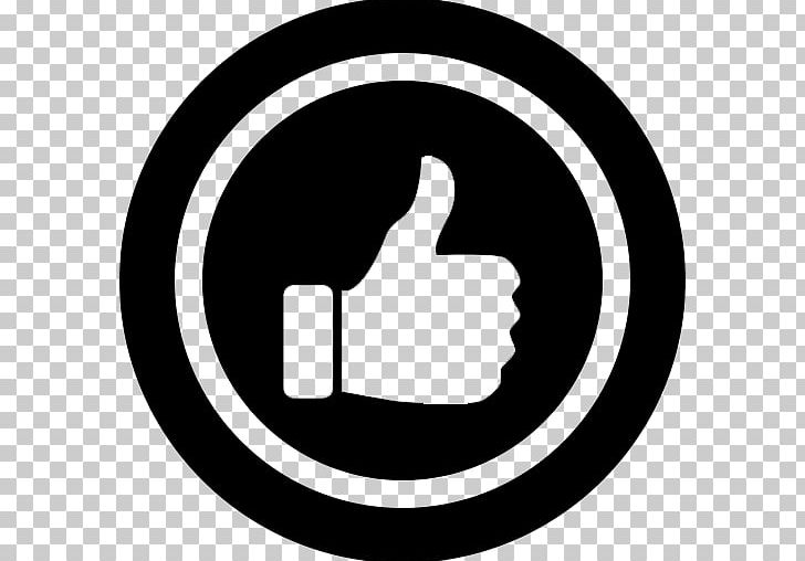 Computer Icons Thumb Signal Symbol Like Button PNG, Clipart, Area, Black And White, Brand, Circle, Computer Icons Free PNG Download