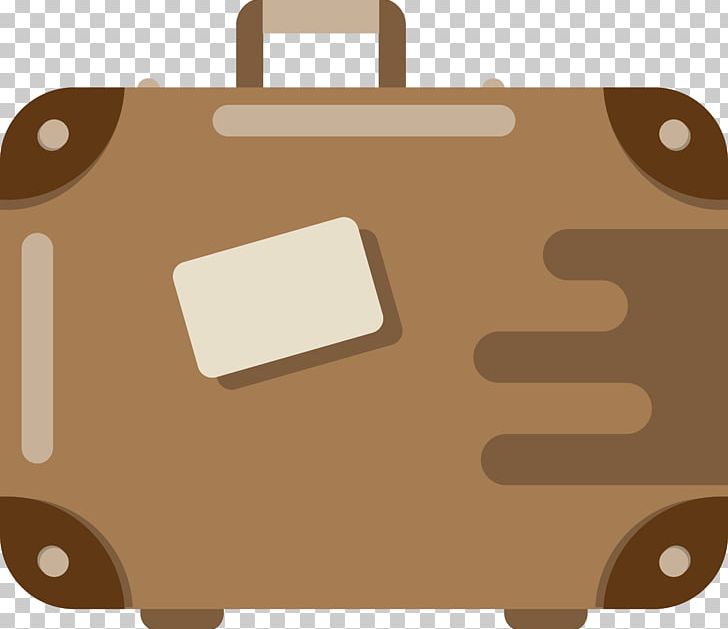 Euclidean Suitcase Illustration PNG, Clipart, Angle, Baggage, Brand, Briefcase, Brown Free PNG Download