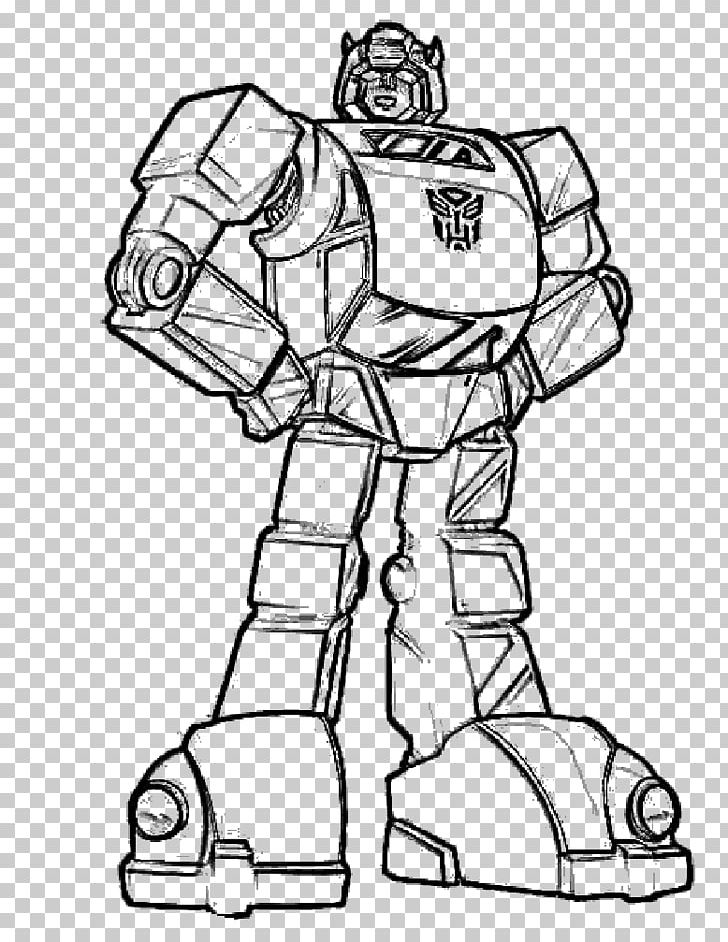 Bumblebee Angry Birds Transformers Optimus Prime Colouring Pages Coloring Book PNG, Clipart, Angle, Arm, Fictional Character, Hand, Monochrome Free PNG Download