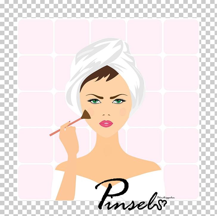 Cosmetics Make-up Artist Beauty Makeup Brush PNG, Clipart, Beauty Parlour, Brush, Cheek, Cosmetics, Ear Free PNG Download