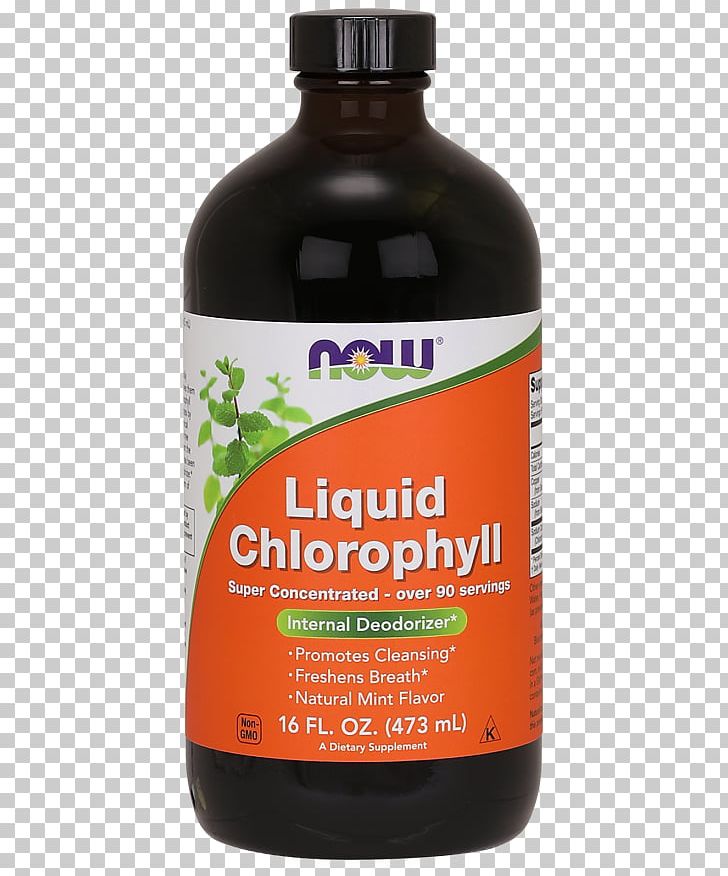 liquid chlorophyll before and after