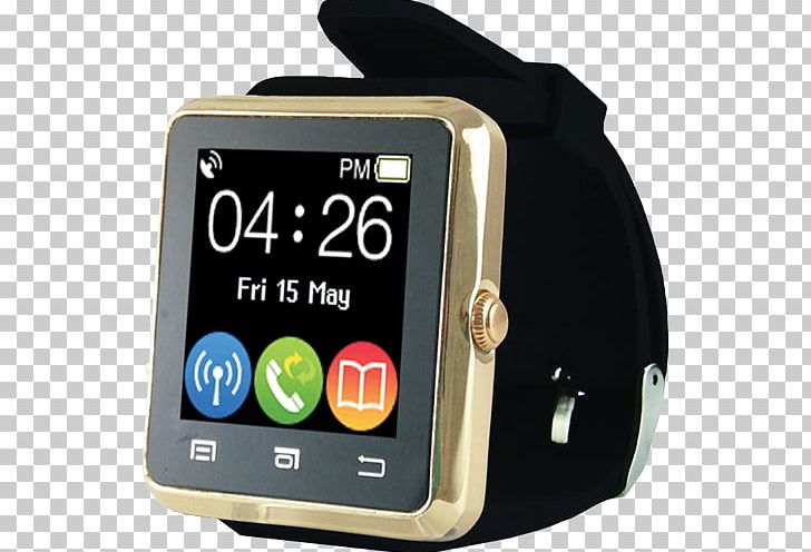 Smartwatch Digital Clock Electronics PNG, Clipart, Black, Blue, Bluetooth, Centimeter, Clock Free PNG Download