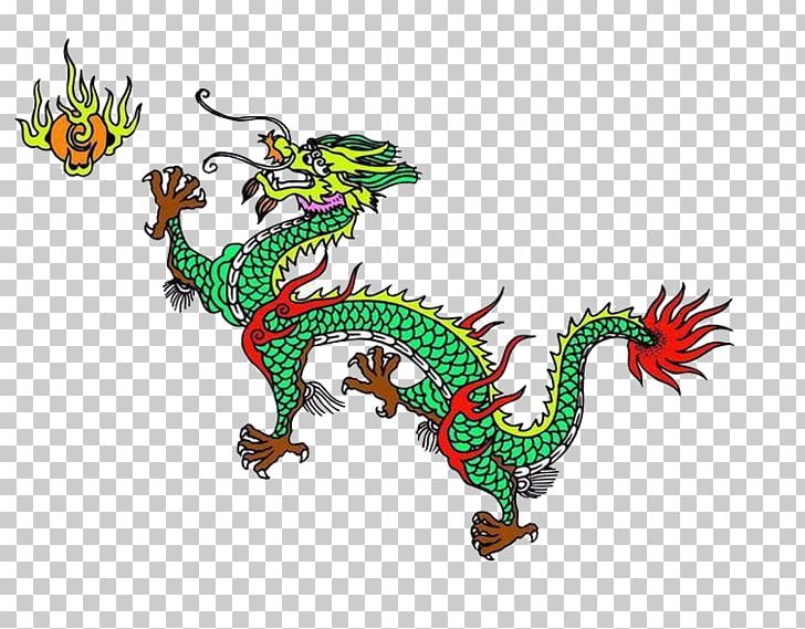 Chinese Dragon Phoenix Legendary Creature PNG, Clipart, Adobe Illustrator, Art, Chinese, Chinese Border, Chinese Dragon Free PNG Download