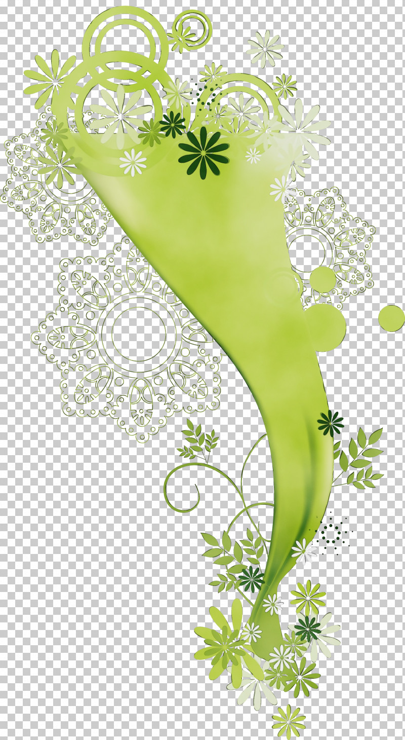 Green Leaf Plant Pedicel Flower PNG, Clipart, Flower, Green, Leaf, Paint, Pedicel Free PNG Download