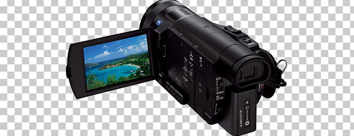 Camcorder Sony Corporation 4K Resolution Sony Handycam FDR-AX100 PNG, Clipart, 1080p, Camer, Communication, Computer Accessory, Electronics Free PNG Download