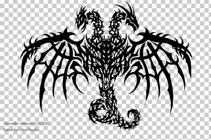 Polycephaly Drawing Dragon PNG, Clipart, Art, Artwork, Bird, Black And White, Chinese Dragon Free PNG Download