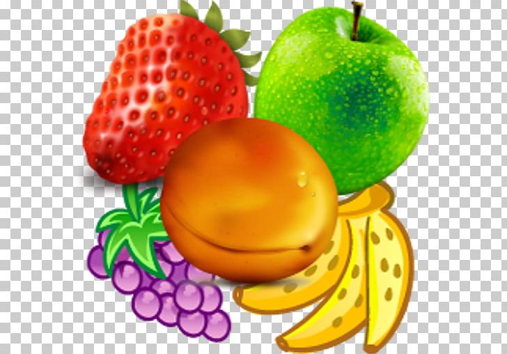 Real Fruits Crash Vegetarian Cuisine Strawberry Orange PNG, Clipart, Accessory Fruit, Android, Animation, Apple, Auglis Free PNG Download