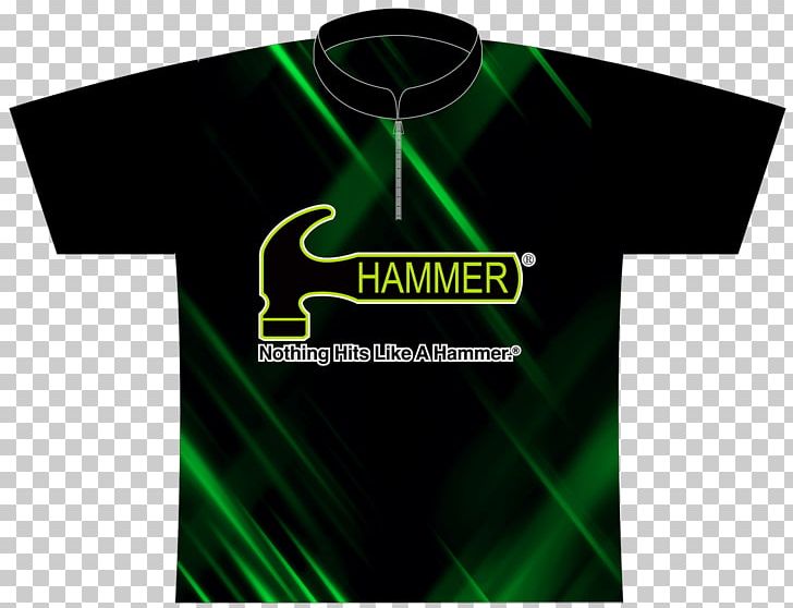 Details about   Hammer Bowling Sauce Bowling Ball Logo T-shirt 