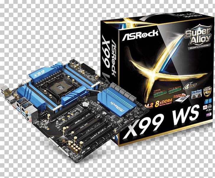 ASRock X99 Extreme11 LGA 2011-v3 Intel X99 SATA 6Gb/s USB 3.0 Extended ATX Intel Motherboard PNG, Clipart, Amd Crossfirex, Asrock, Atx, Computer Component, Computer Hardware Free PNG Download