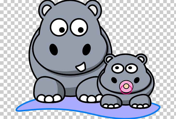 The Hippopotamus: River Horse Cartoon PNG, Clipart, Artwork, Bear, Black And White, Carnivoran, Cartoon Free PNG Download