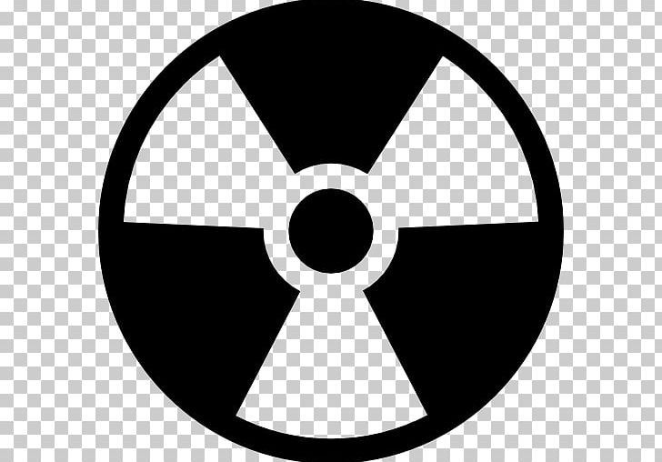 Radioactive Decay Hazard Symbol Radiation Radioactive Contamination Sign PNG, Clipart, Area, Biological Hazard, Black, Black And White, Brand Free PNG Download