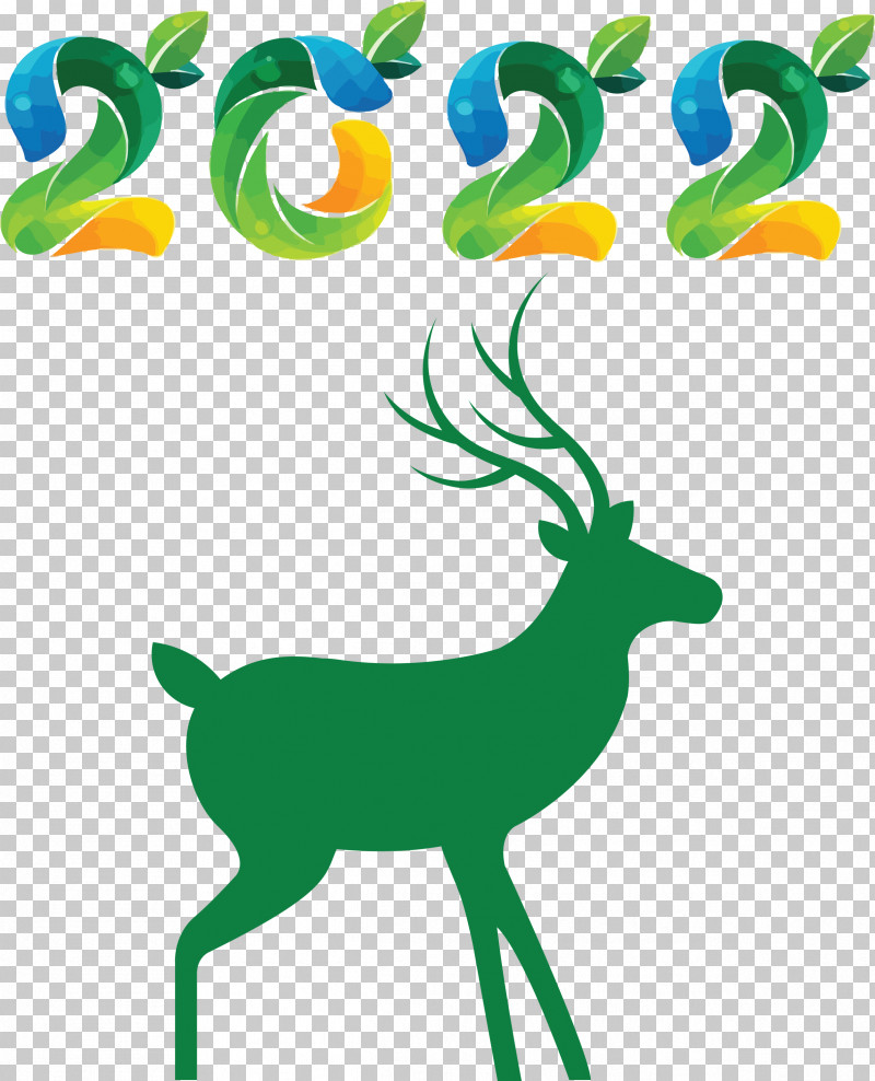 2022 Happy New Year 2022 2022 New Year PNG, Clipart, Animal Figurine, Antler, Biology, Happy New Year, Meter Free PNG Download