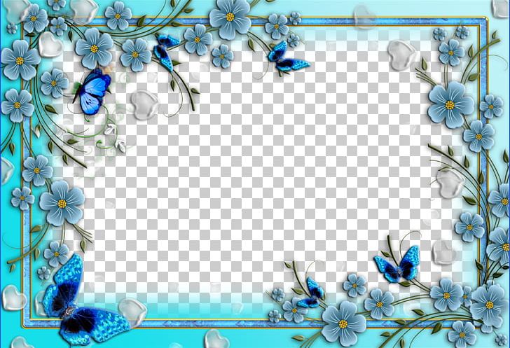 Frames PNG, Clipart, Adobe Photoshop Express, Blue, Border, Branch, Computer Wallpaper Free PNG Download