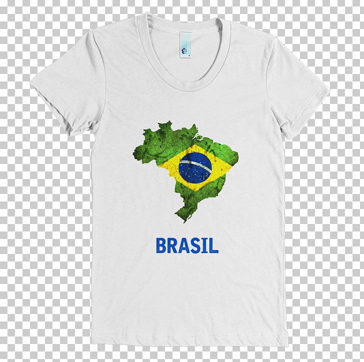 T-shirt Flag Of Brazil Souvenir Sleeve PNG, Clipart, Active Shirt, Blue, Brand, Brazil, Clothing Free PNG Download