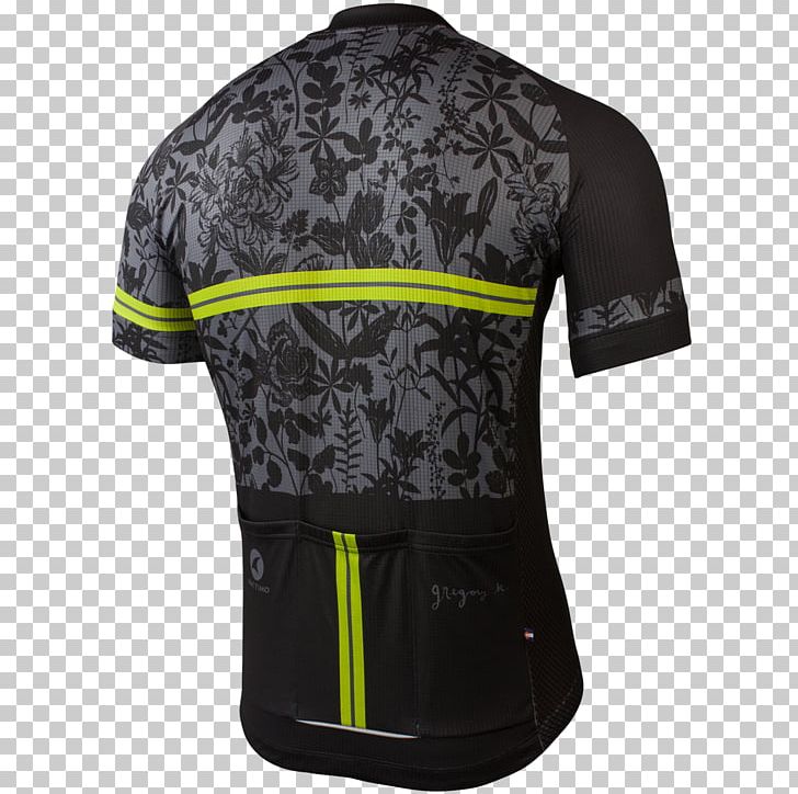 Cycling Jersey T-shirt Sleeve PNG, Clipart, Bib, Black, Botanic Black, Clothing, Cycling Free PNG Download