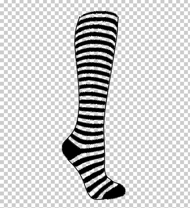 Amazon.com Sock Knee Highs White Clothing PNG, Clipart, Amazoncom, Area, Black, Black And White, Boot Socks Free PNG Download