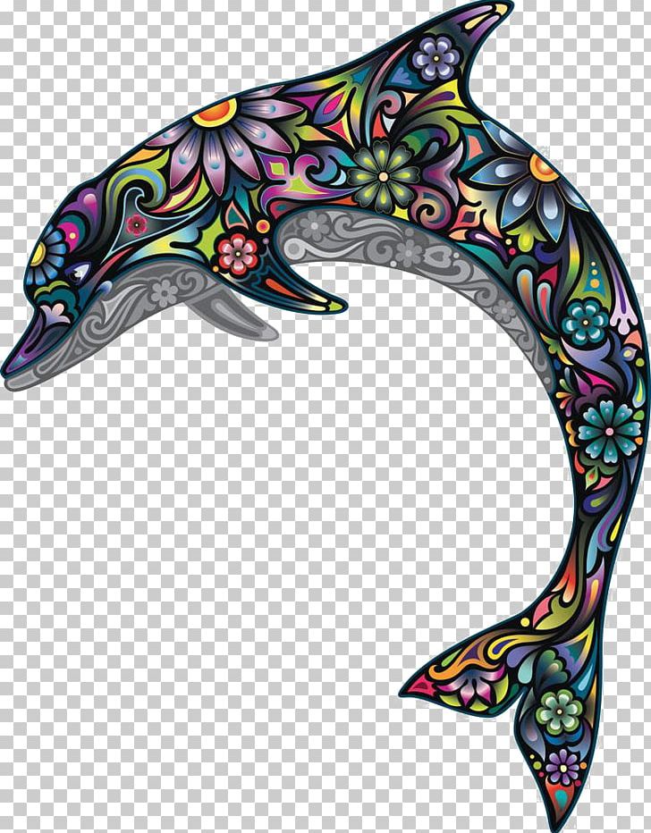 Dolphin Wall Decal Illustration PNG, Clipart, Abstract Art, Animals, Art, Chinese Border, Chinese Lantern Free PNG Download