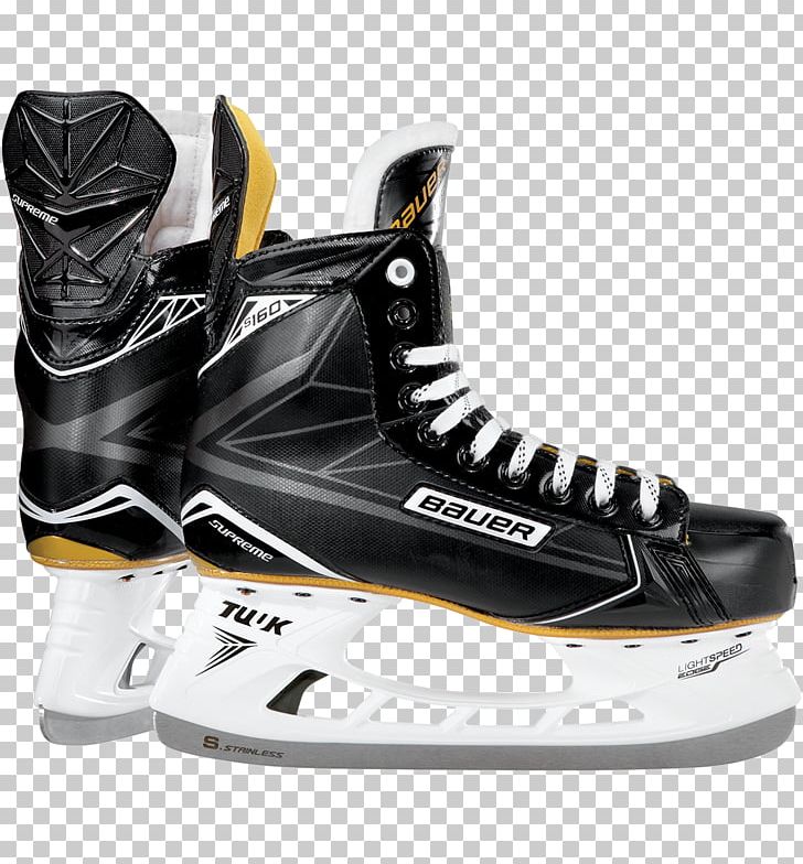 Bauer Hockey Ice Skates Ice Hockey Equipment Sport PNG, Clipart, Basketball Shoe, Black, Boot, Cross Training Shoe, Footwear Free PNG Download